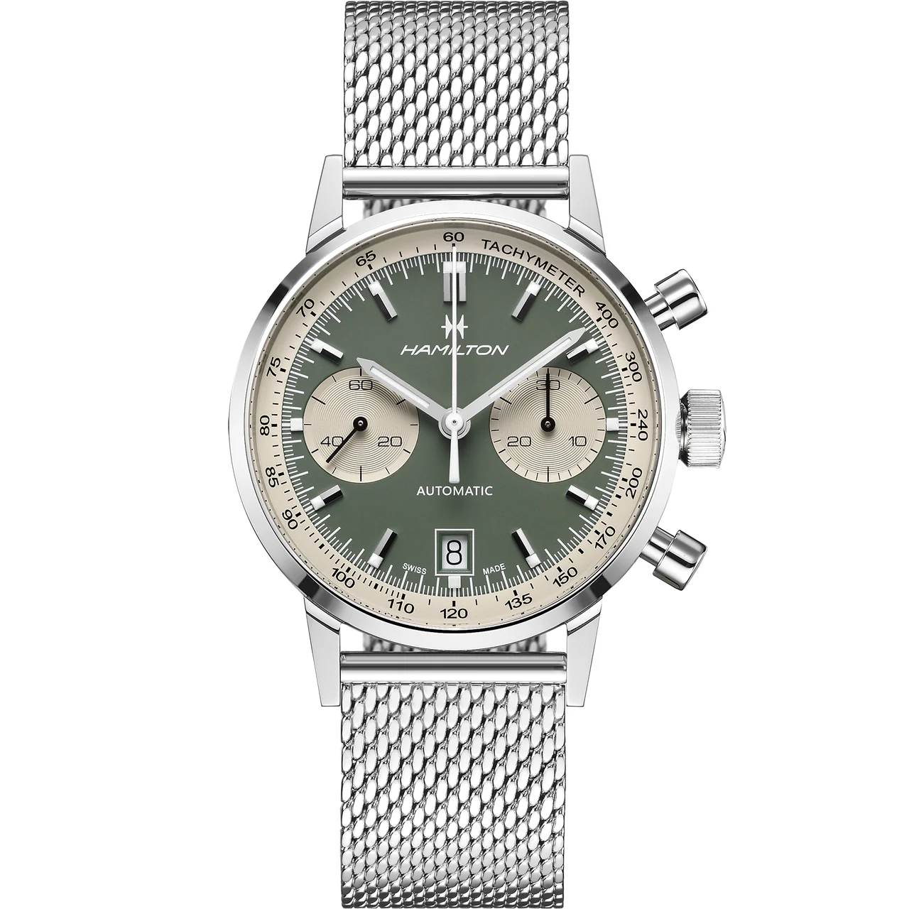 Hamilton American Classic Intra-Matic Auto Chrono 40mm H38416160 40 mm kol saati