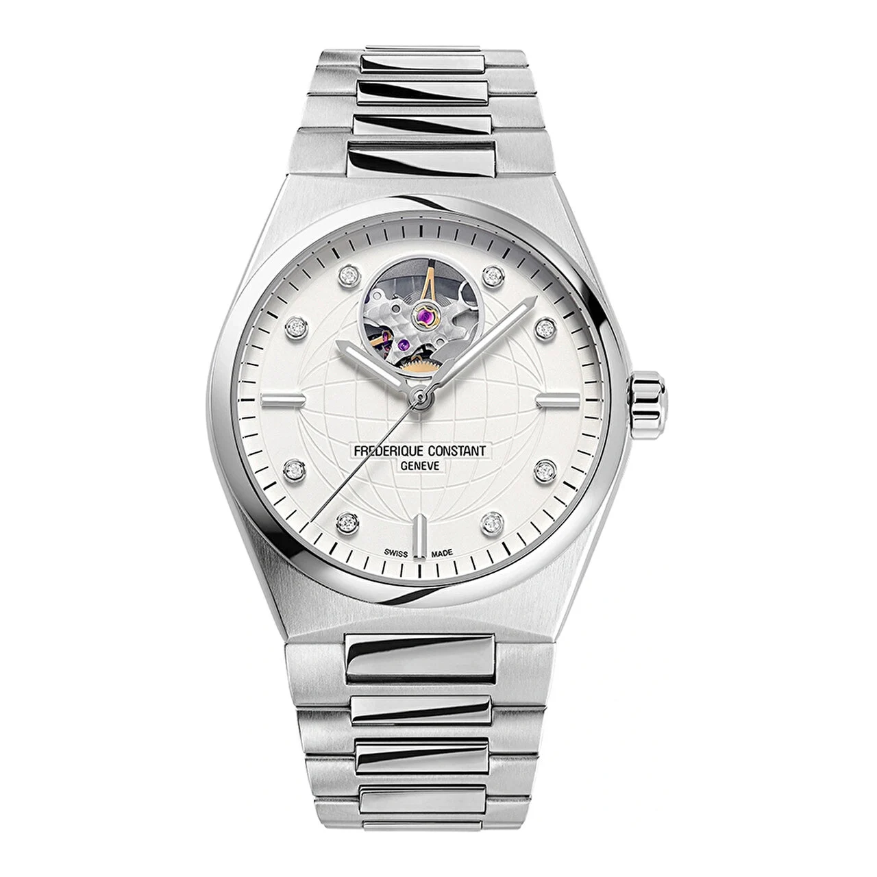 Frederique Constant New Highlife Auto Heart Beat FC-310SD2NH6B 31 mm kol saati