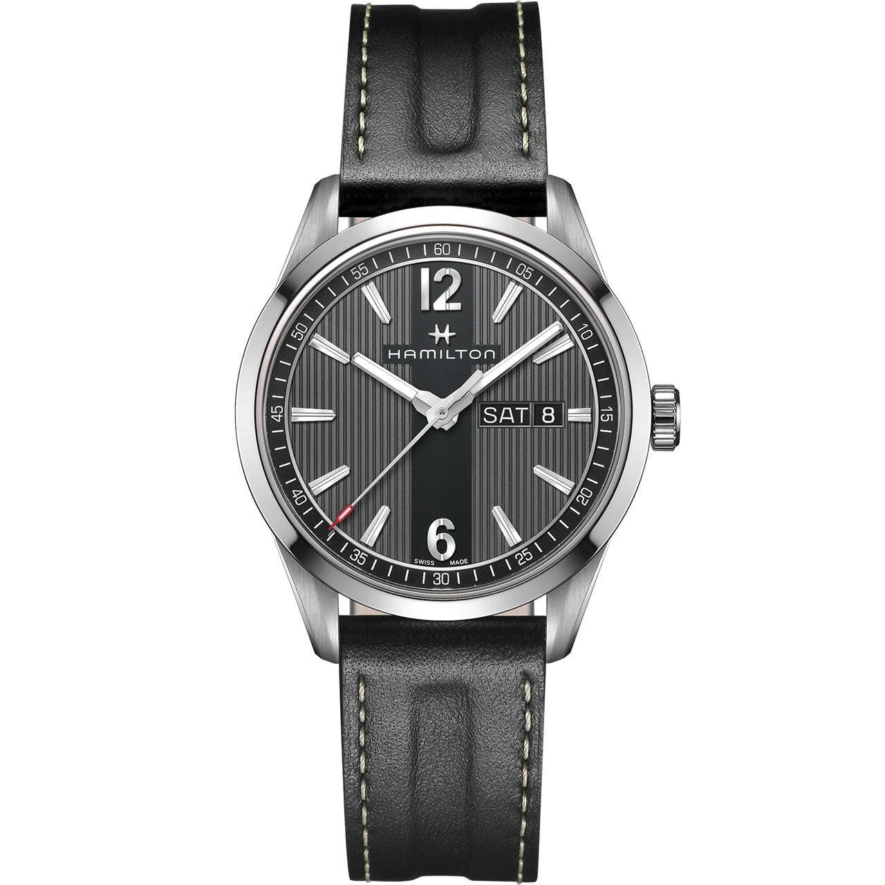 Hamilton Broadway Day Date Quartz H43311735 40 mm kol saati