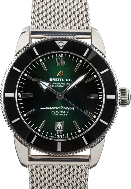 Breitling Superocean Heritage B20 Automatic 46 Green Dial AB2020121L1A1 kol saati