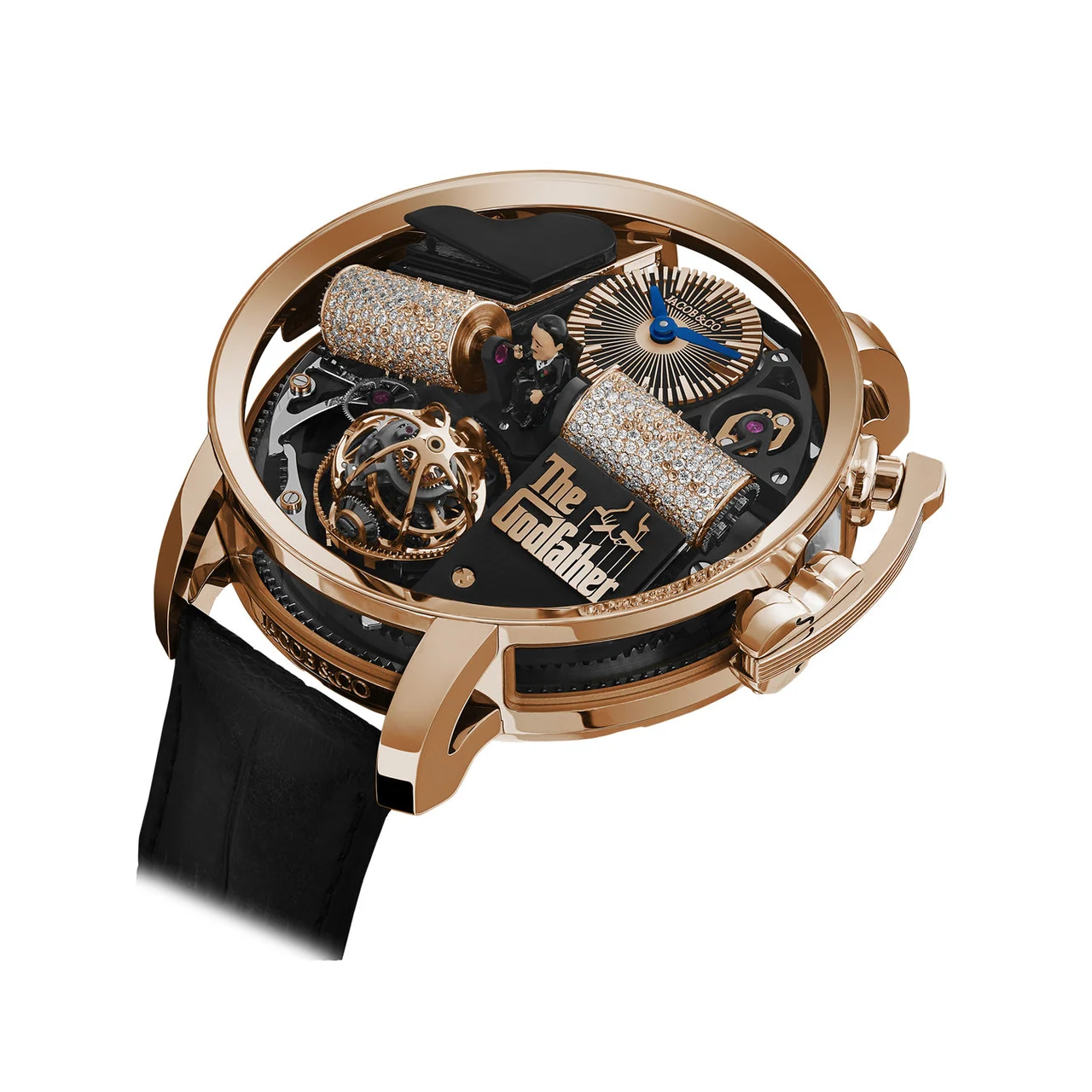 Jacob & Co. Jacob & Co. Opera Godfather Diamonds OP110.40.AG.AD.A kol saati
