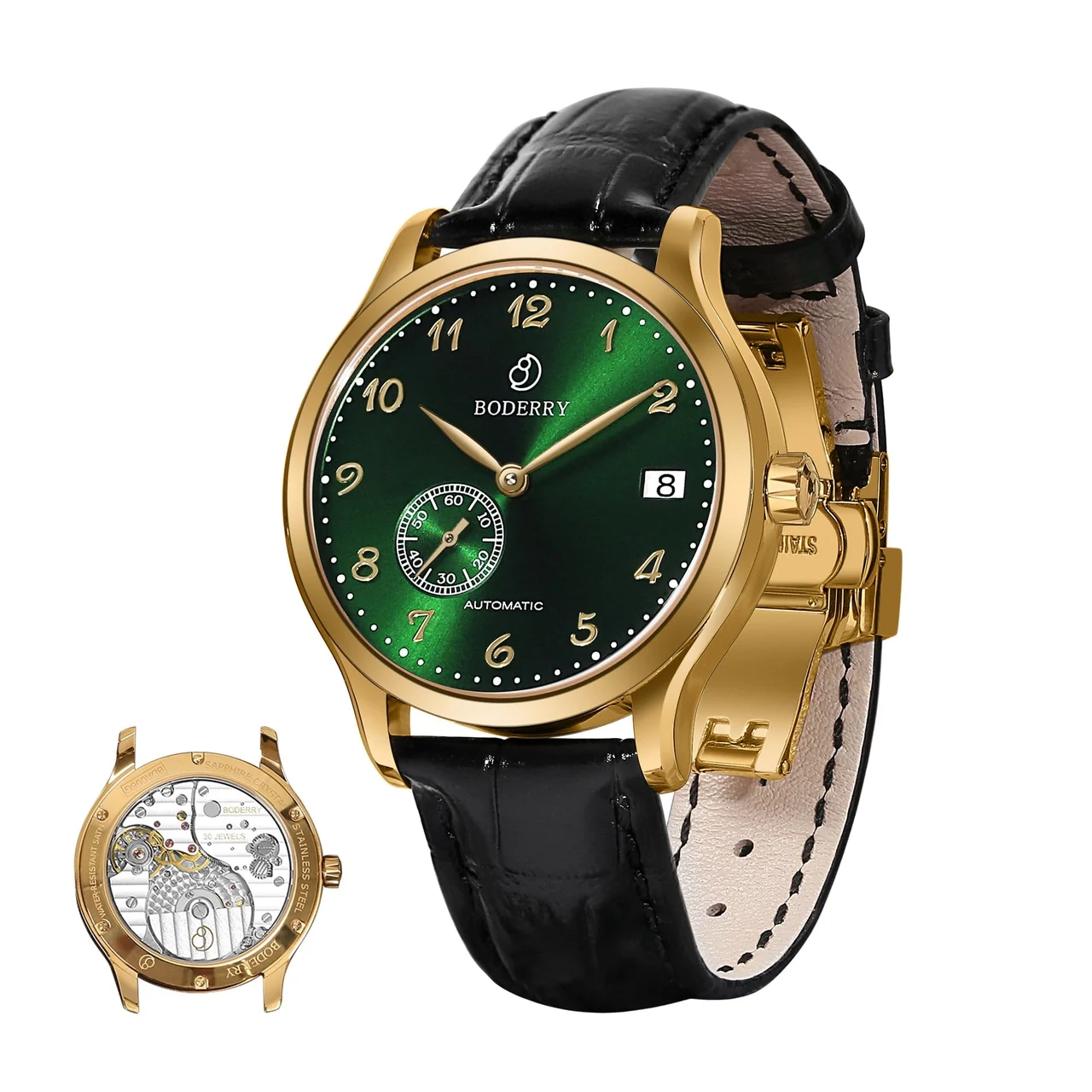BODERRY Elite BDA006G003 40 mm kol saati