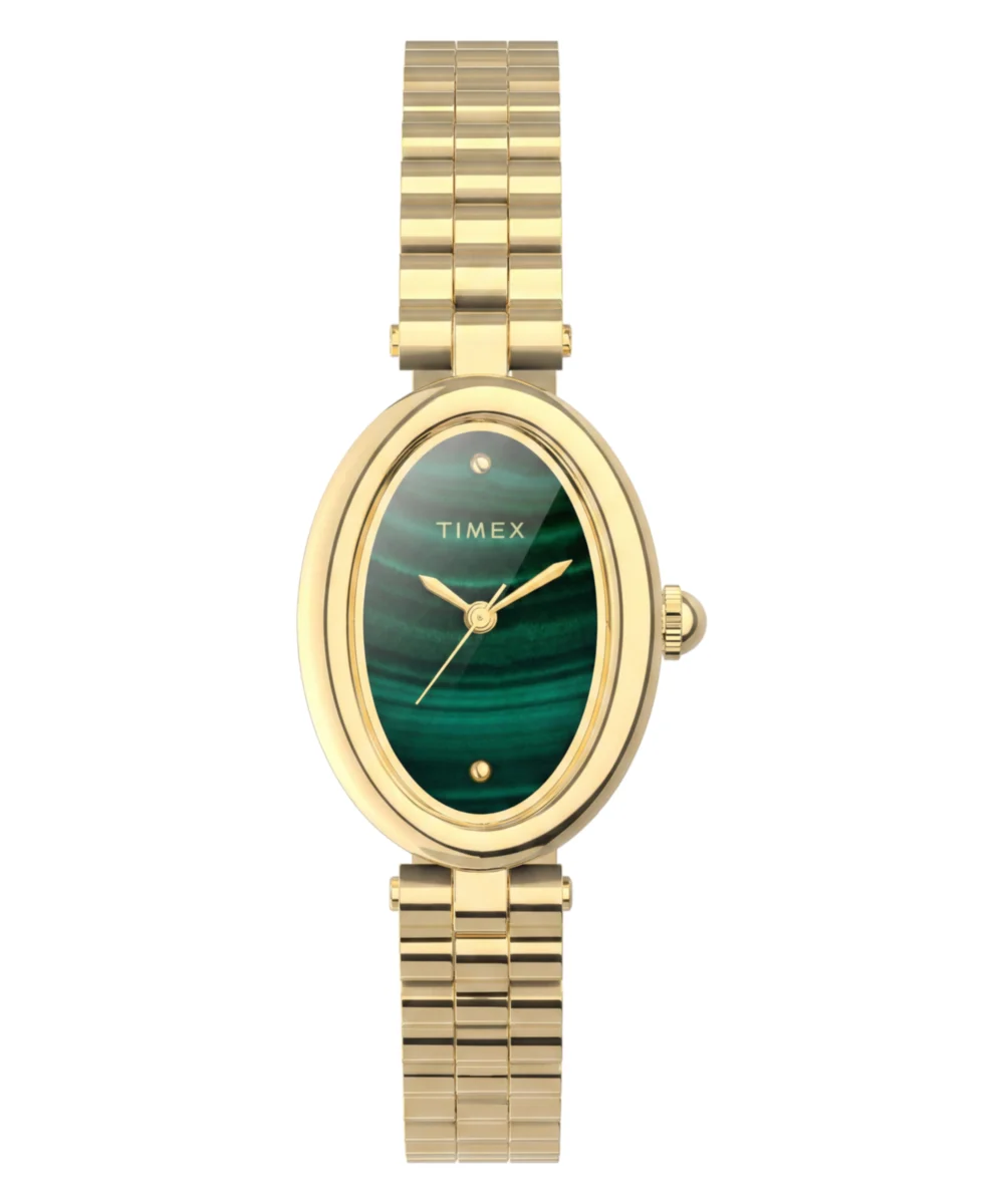 Timex Cavatina® Luxe 22mm Stainless Steel Watch TW2Y86100VQ kol saati