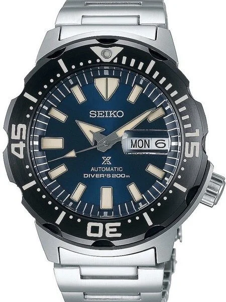 Seiko Monster Automatic with new Case and Bezel Design #SRPD25 42 mm kol saati
