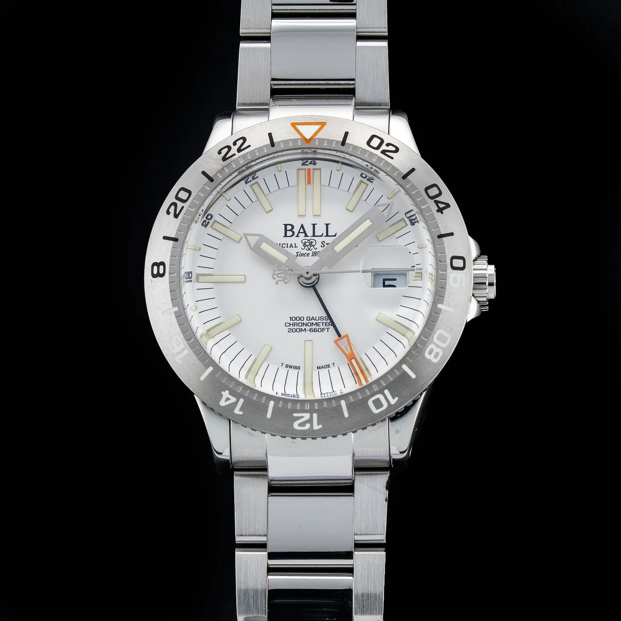 Ball Engineer III Outlier 40mm White Dial DG9000B-S1C-WH 210009N36343 40 mm kol saati