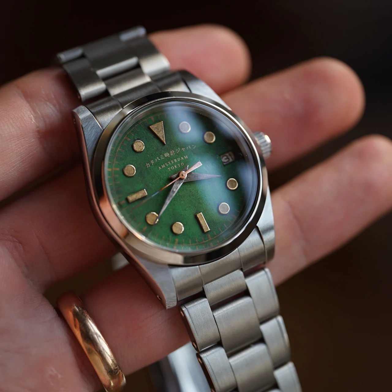 KATABAMI WATCH JAPAN 【STOCK】The 36mm 36 mm kol saati