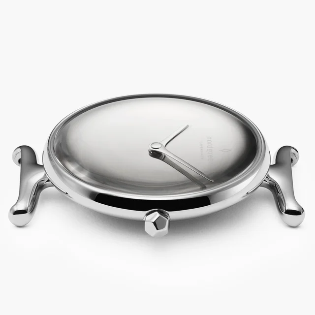 Nordgreen Unika 32mm - Silver - Polished Metal Dial WATCHUN32SIPM kol saati