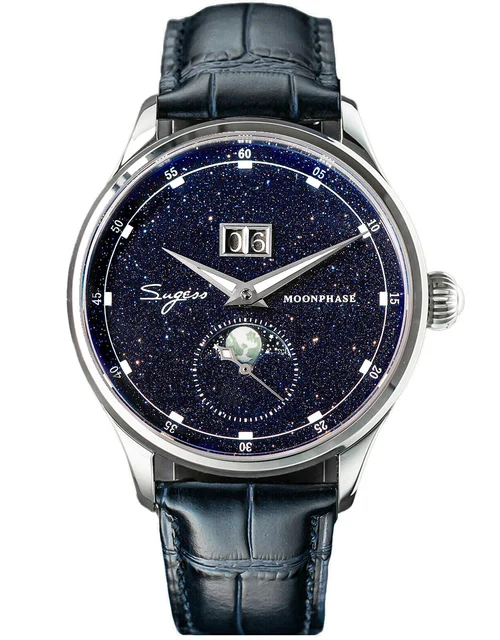 Sugess MoonPhase SU2528STRAV3 kol saati
