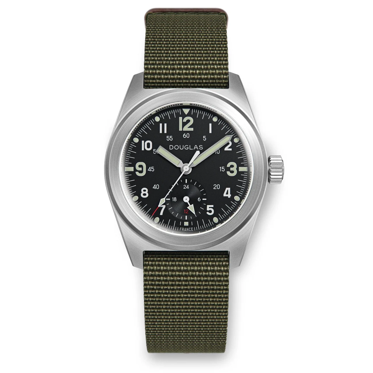 Wolbrook 24-OPM-001-NYL-GRN 47 mm kol saati