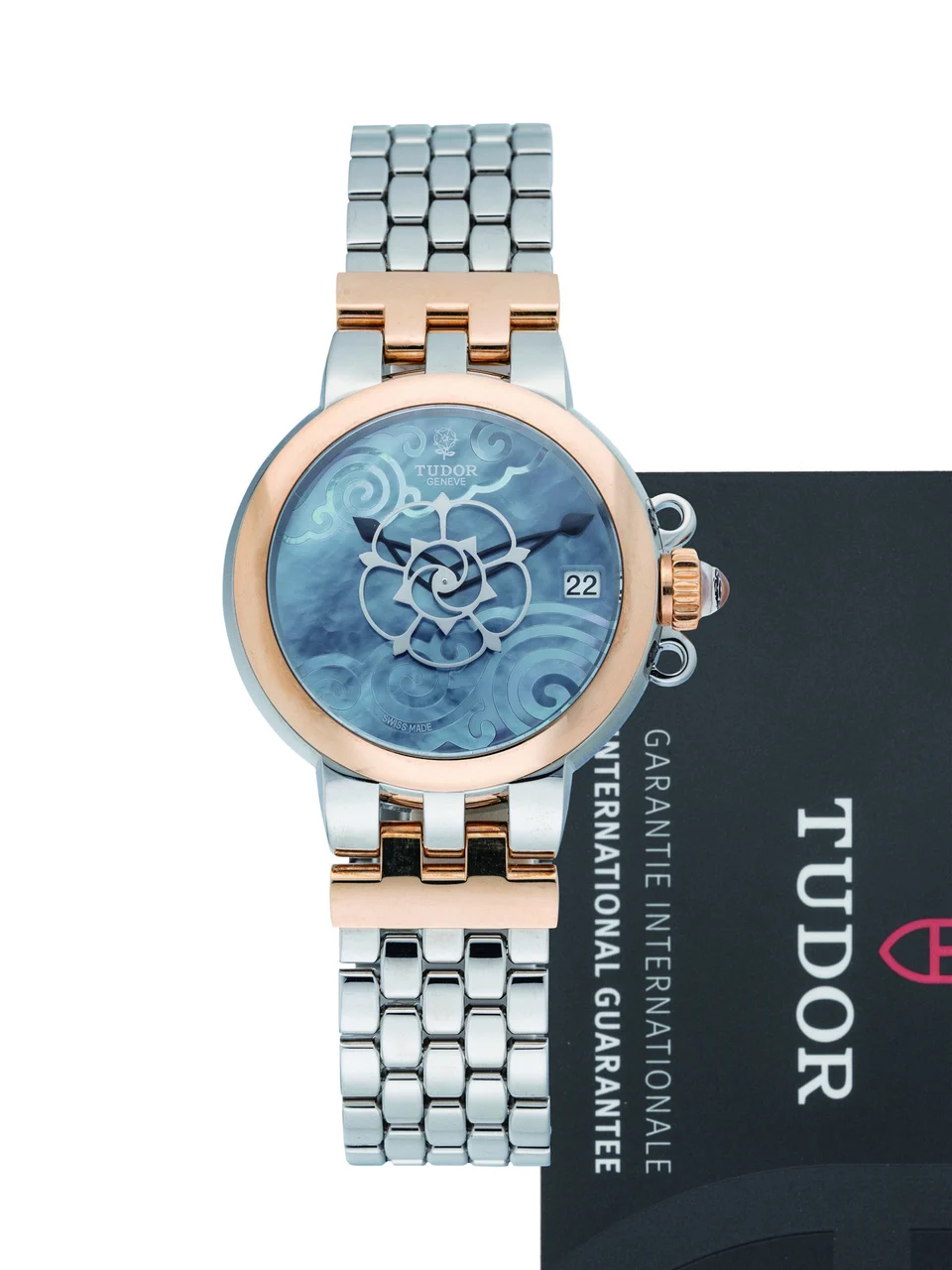 Tudor TUDOR REF. 35701, CLAIR DE ROSE, STEEL AND GOLD kol saati