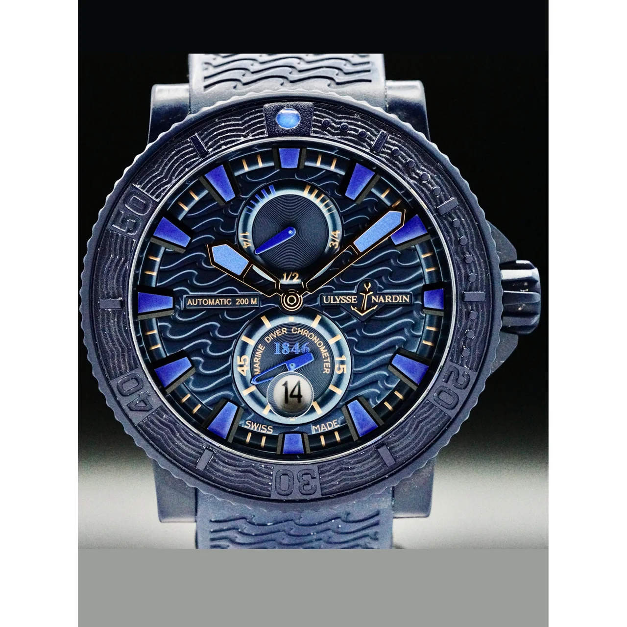 Ulysse Nardin Blue Ocean Limited Edition 210000059137 45.8 mm kol saati