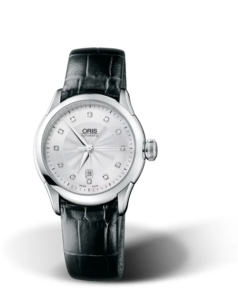 Oris Artelier Date Diamonds 01 561 7604 4041-07 5 16 71FC kol saati