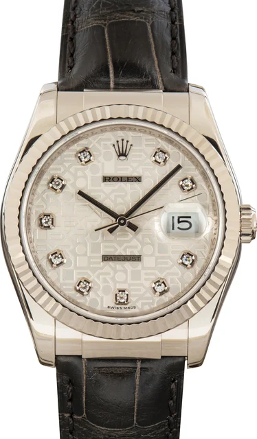 Rolex Oyster Perpetual DateJust 116139 kol saati