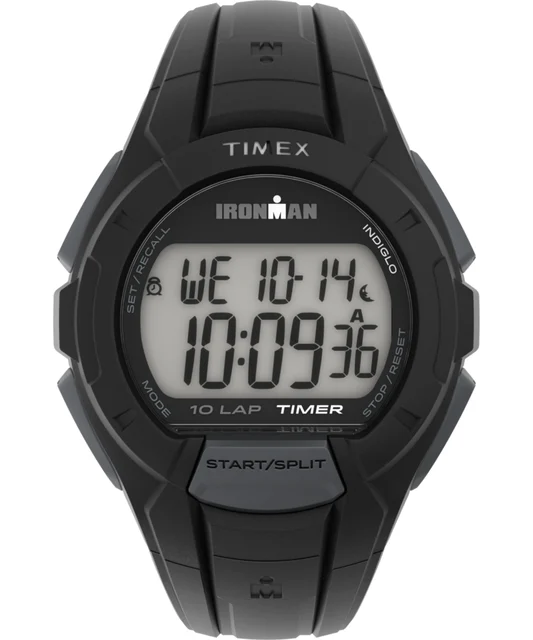 Timex IRONMAN Essential 10 Full-Size Resin Strap Watch TW5K94000 kol saati