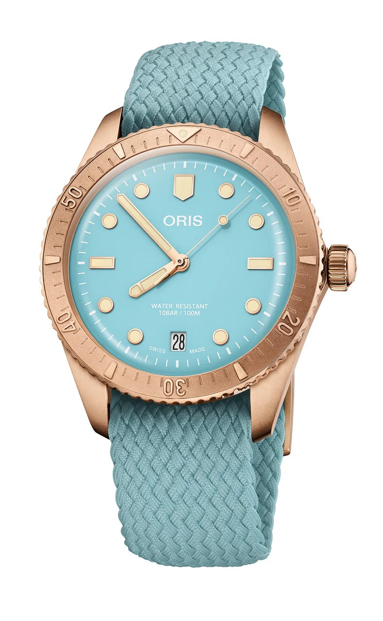 Oris Divers Sixty-Five Cotton Candy 01 733 7771 3155-07 3 19 02BRS 38 mm kol saati