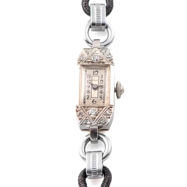 Marvin White Gold Lady’S Wristwatch MARVIN WHITE GOLD LADY’S WRISTWATCH, REF. 10287 kol sa
