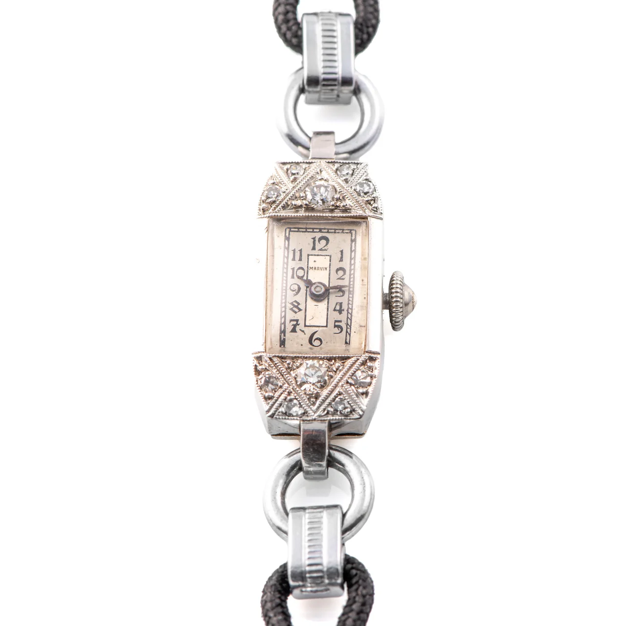 Marvin White Gold Lady’S Wristwatch MARVIN WHITE GOLD LADY’S WRISTWATCH, REF. 10287 kol saati
