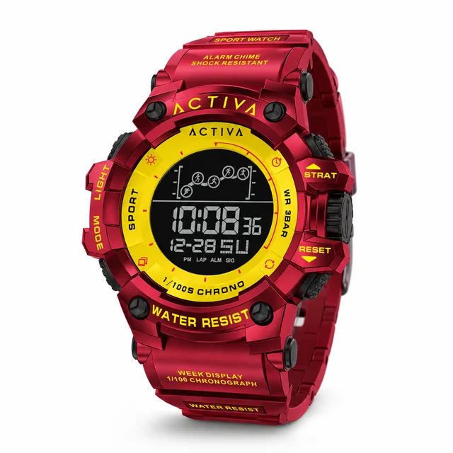 Activa Summit X Invicta Digital Watch - 50mm. Red (ACW8082-015) kol saati
