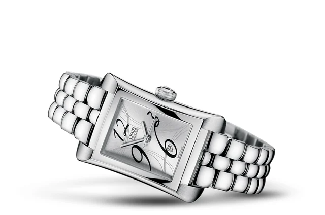 Oris Rectangular Date 2008 01 561 7620 4061-07 8 16 75 kol saati