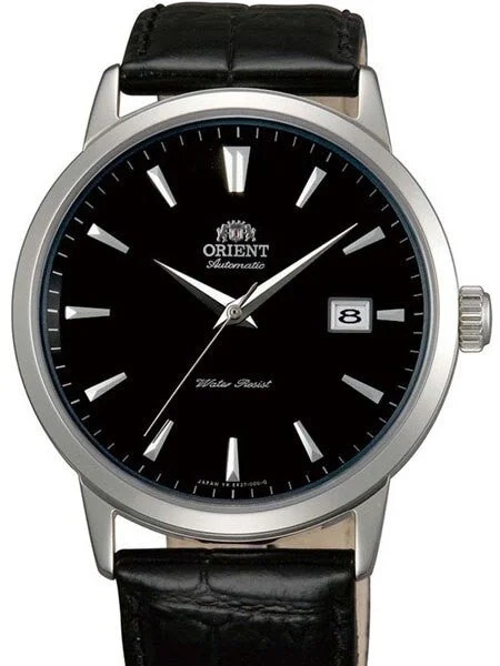 Orient Symphony Automatic Dress Watch with Black Dial, Stainless Steel Case #ER27006B kol