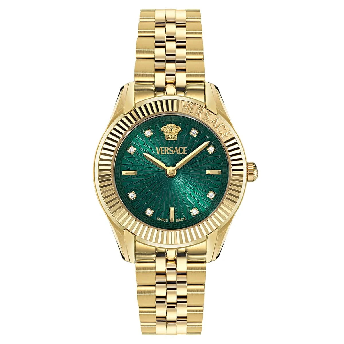 Versace Pırlantalı VRSCVE9CA0725 30 mm kol saati