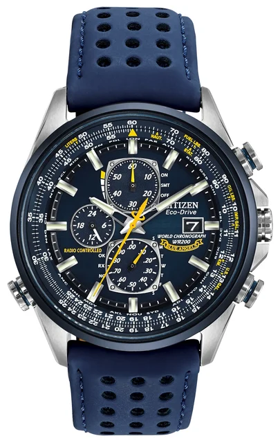Citizen World Chronograph A-T AT8020-03L kol saati