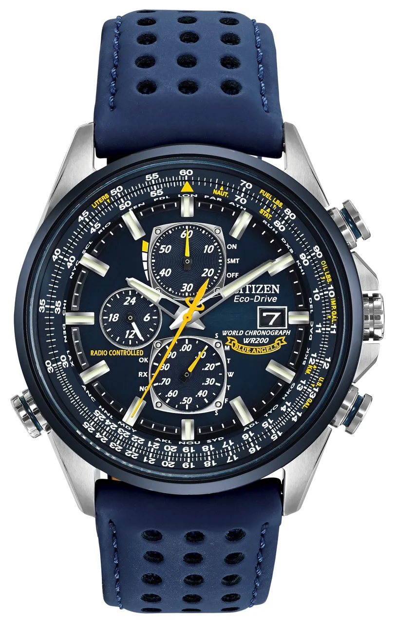 Citizen World Chronograph A-T AT8020-03L 43 mm kol saati