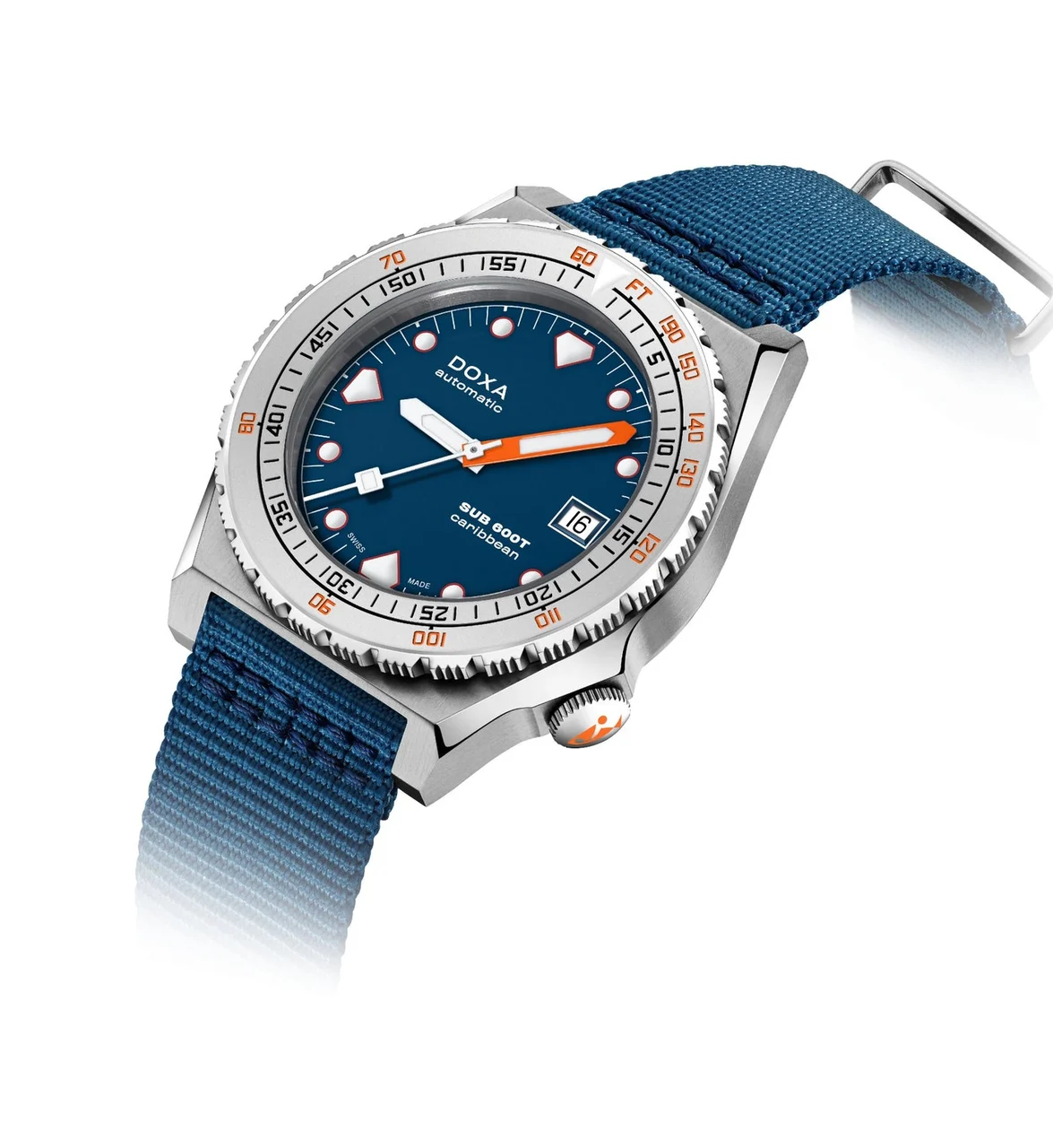 Doxa Caribbean 862.10.201.32-N 40 mm kol saati