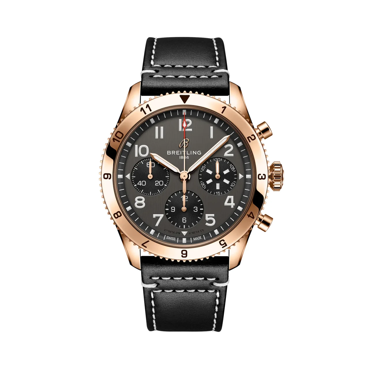 Breitling Classic AVI Chronograph 42 P-51 Mustang R233801A1B1X1 42 mm kol saati