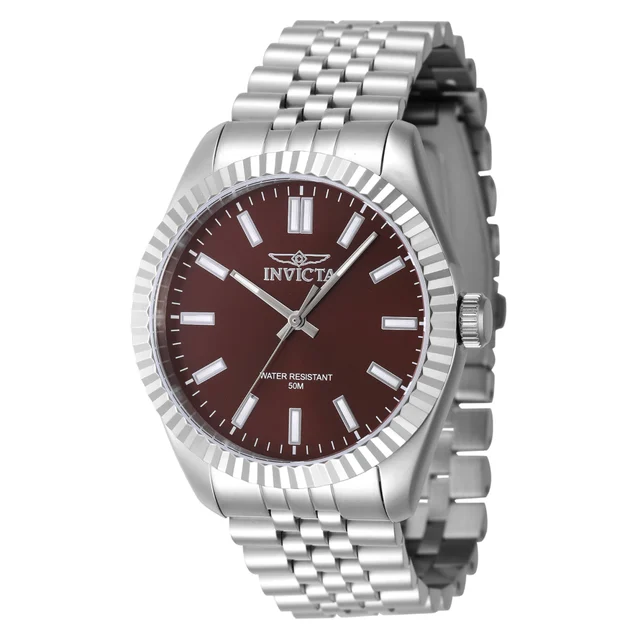 Invicta Specialty Quartz 3 Hand Copper Dial Watch (ZG-47482) kol saati
