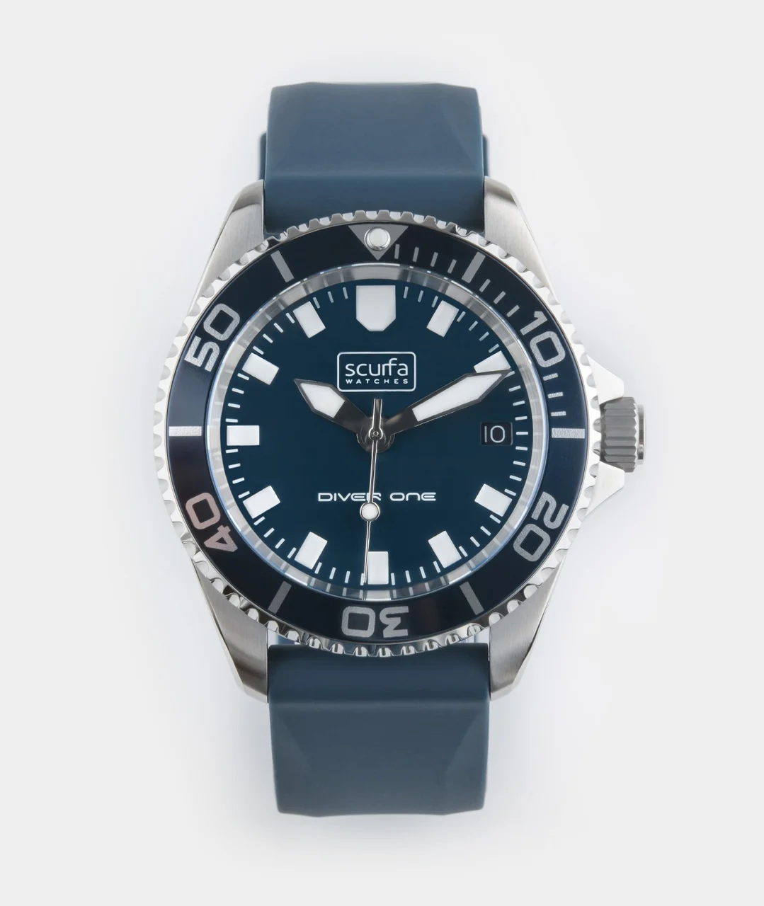 Scurfawatches D1-500-GLOSS-BLUE 40 mm kol saati