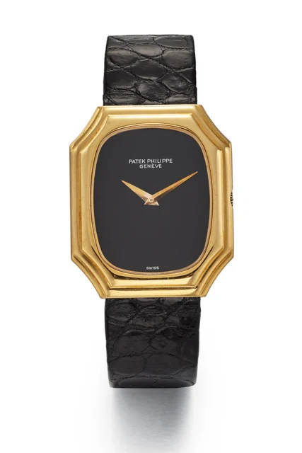 Patek Philippe PATEK PHILIPPE REF. 3629, BLACK ONYX DIAL; 18K YELLOW GOLD kol saati