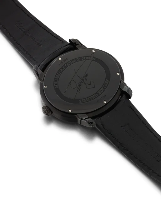 Audemars Piguet Ref. 15161, self-winding, large centre-seconds, date, black dial; “Millena