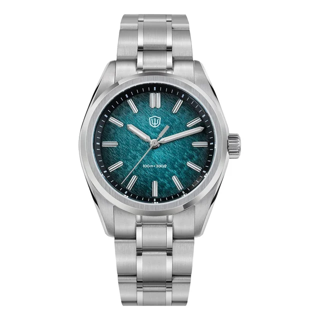 Cronos Watch Store Cronos Watch Store WD0003B-蓝黑色-VH31机芯无历五铢钢带 kol saati