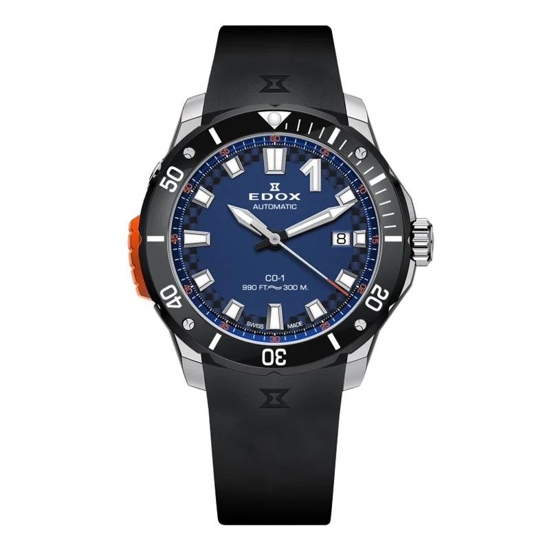 EDOX 80137-3NO-CABUN 42 mm kol saati