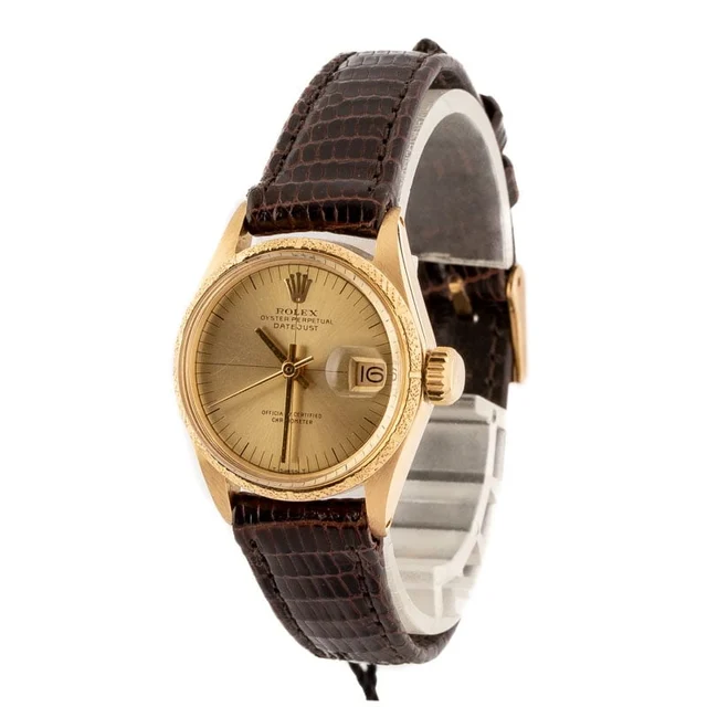 Rolex Datejust 6700 Yellow Gold kol saati