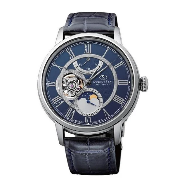 Orient Star Moon Phase ORRE-AM0002L kol saati