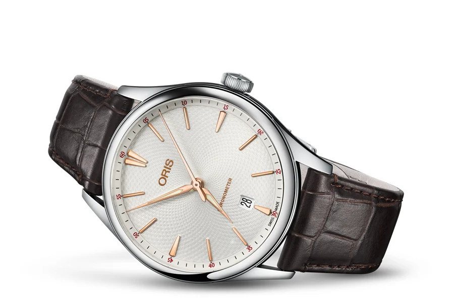 Oris Artelier Chronometer, Date 01 737 7721 4031-07 5 21 65FC 40 mm kol saati