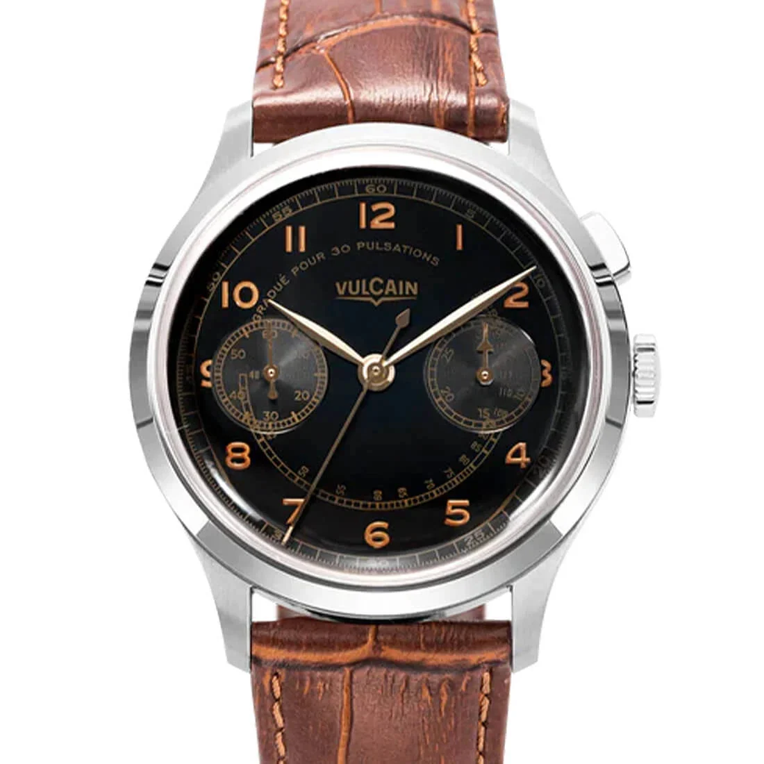 Vulcain Monopusher 41713 39 mm kol saati