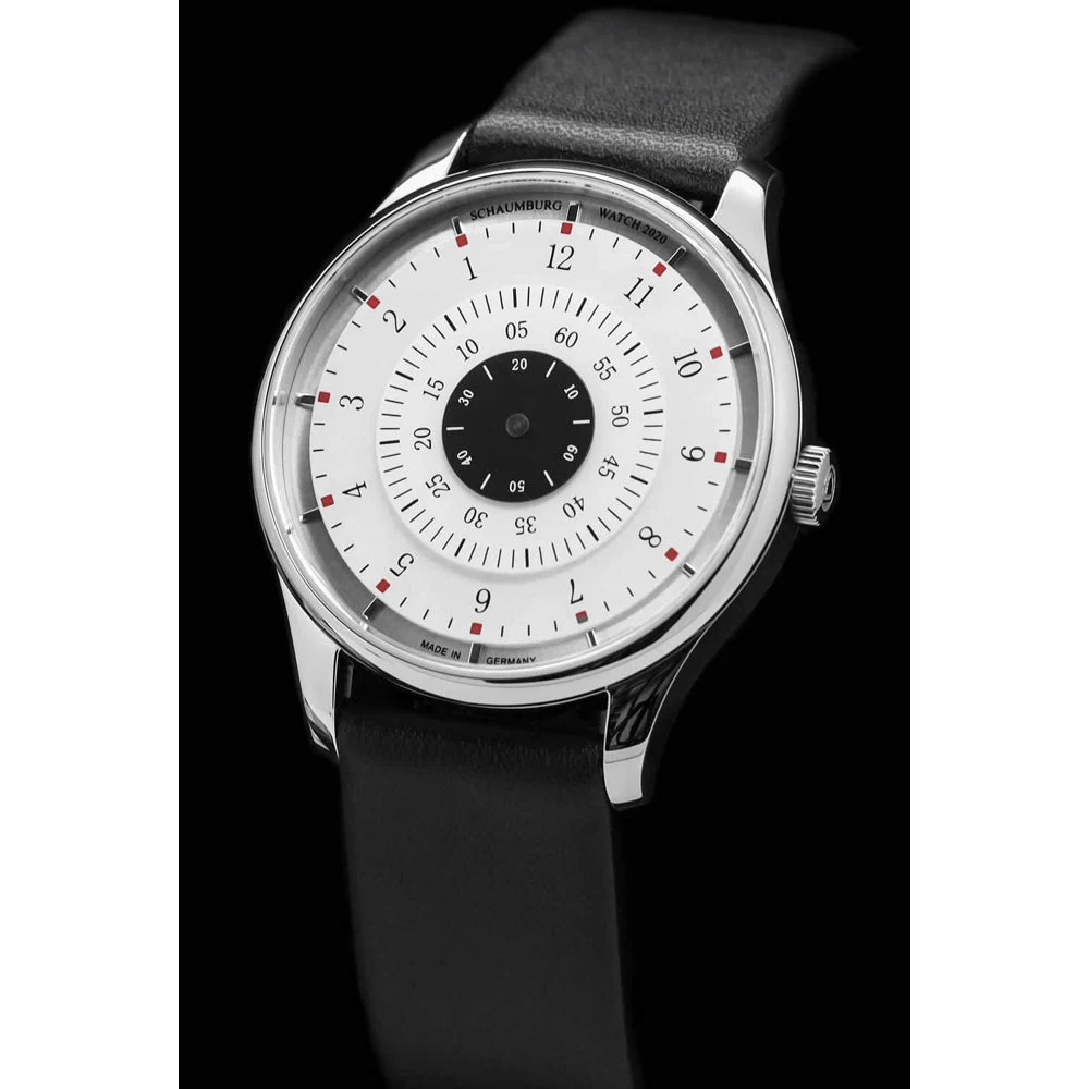 Schaumburg Watch Classoco White Velvet white-velvet kol saati