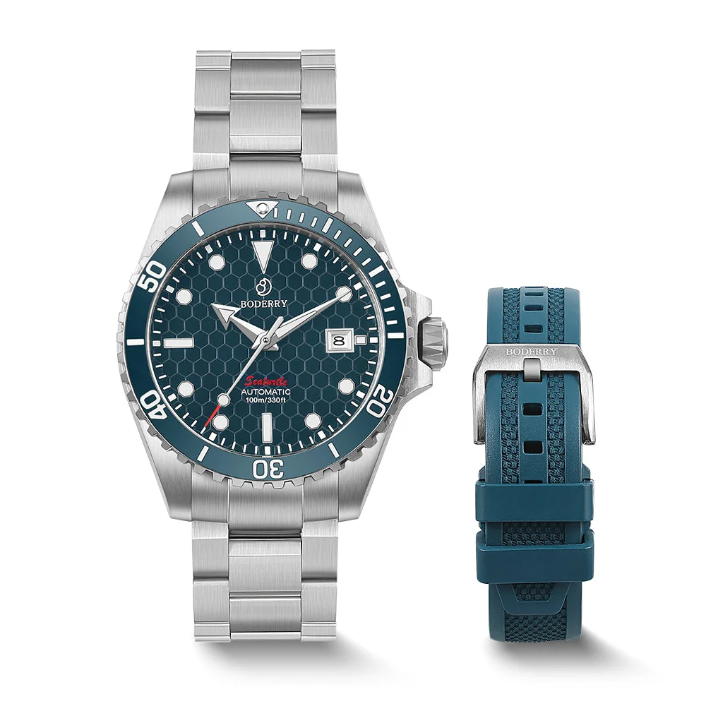 BODERRY SeaTurtle Ocean BD-A07T-03B 40 mm kol saati