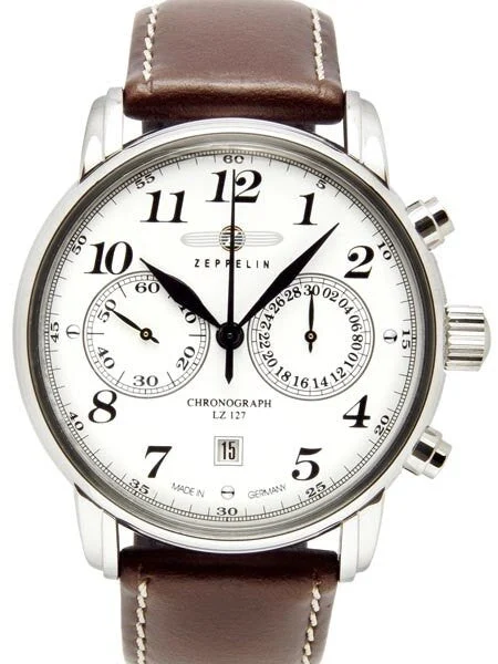 Graf Zeppelin Count Zeppelin Chronograph with Sapphire Crystal #7602-1 kol saati