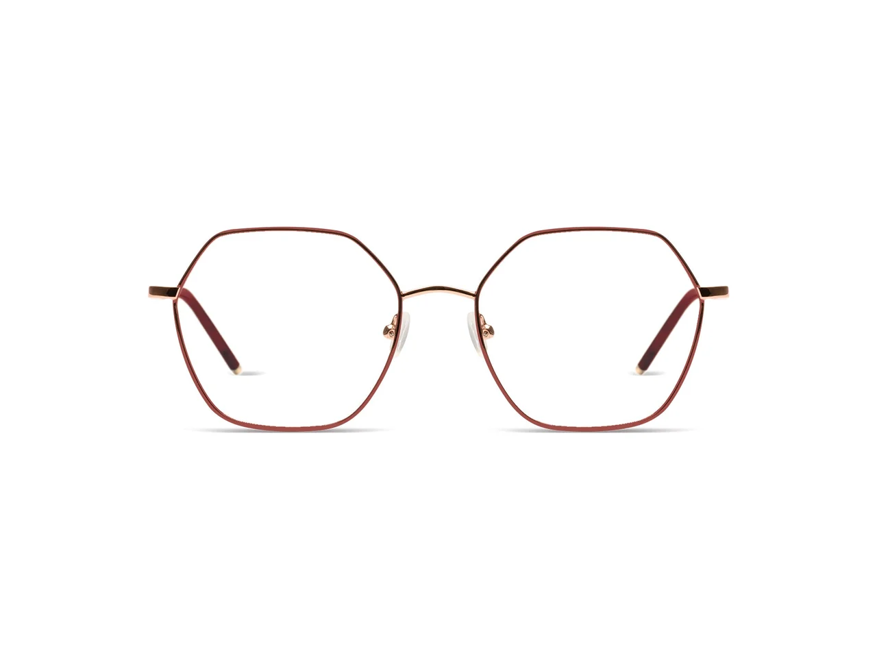 Komono Nora Rose Gold Matte Maroon KOM-O1732 kol saati