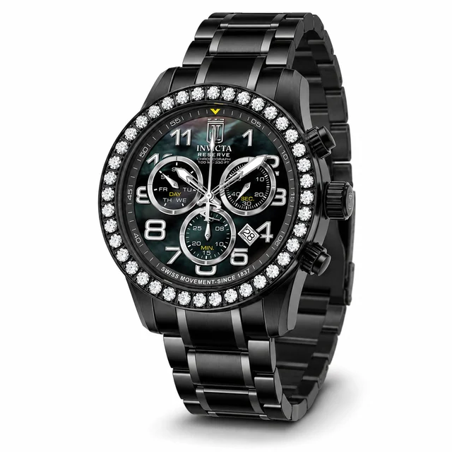Invicta Kronyx 4 CT LG Diamond Swiss Ronda Z60 Caliber Watch w/ Mother of Pearl Dial - 48m