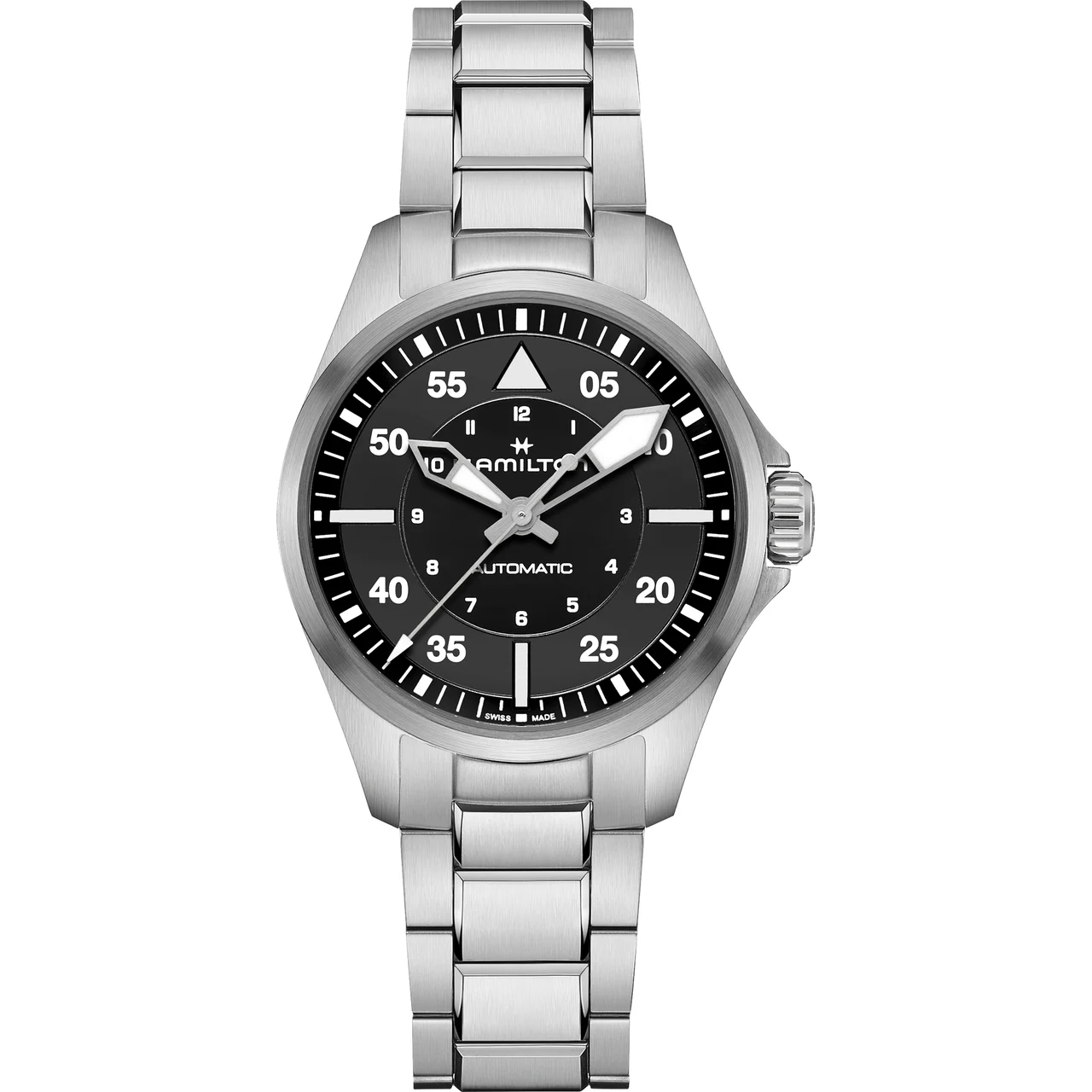 Hamilton Khaki Aviation Pilot Auto H76215130 36 mm kol saati