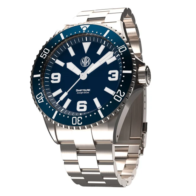 NTH Swiftsure 610-Meter Hi-Beat Automatic Dive Watch with Blue Dial #WW-2K1-SESN kol saati