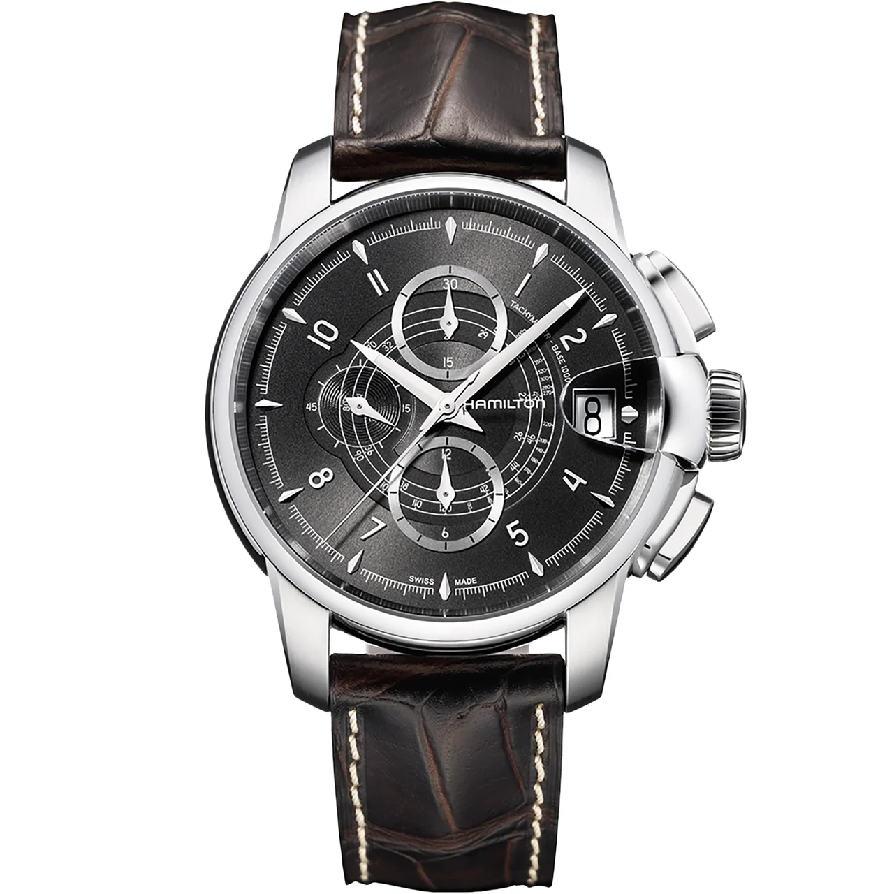 Hamilton American Classic RailRoad Auto Chrono H40616535 46 mm kol saati