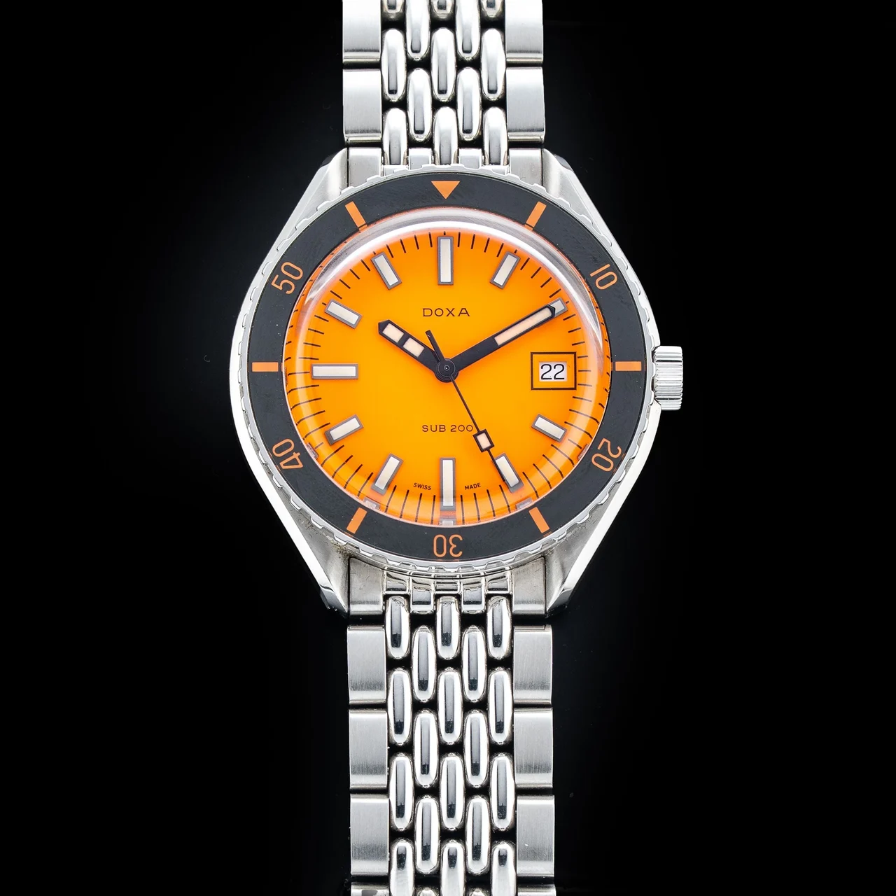 Doxa Sub 200 Professional 799.10.351.10 210009N35766 42 mm kol saati