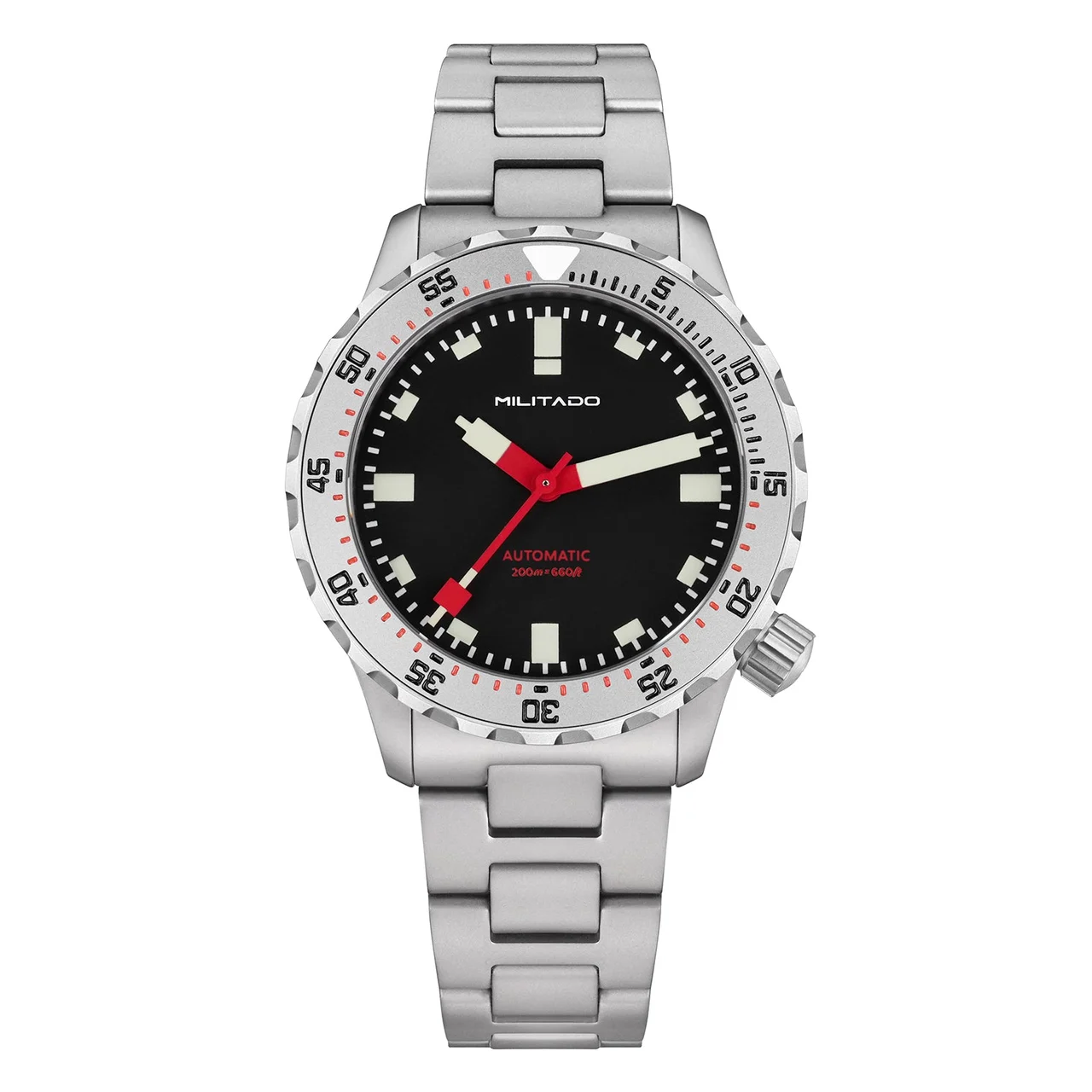 MILITADO Automatic Mech Watch ML20 ML20-蓝面 无日历 39 mm kol saati