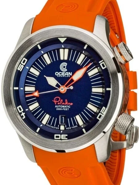 Ocean Crawler Paladino WaveMaker Swiss Automatic Dive Watch with Inner Rotating Bezel #133